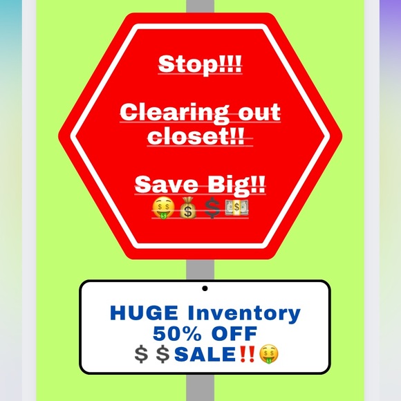 🌺➡️SALE‼️✔️SALE!!🆘🔥🤑
BLOW OUT-SALE!! ALL ITEMS with the ✂️50% SIGN=HALF OFF - Picture 4 of 4